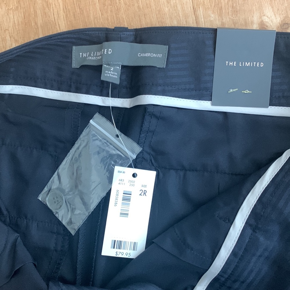 NWT The Limited Cameron Fit navy pants - Picture 4 of 4